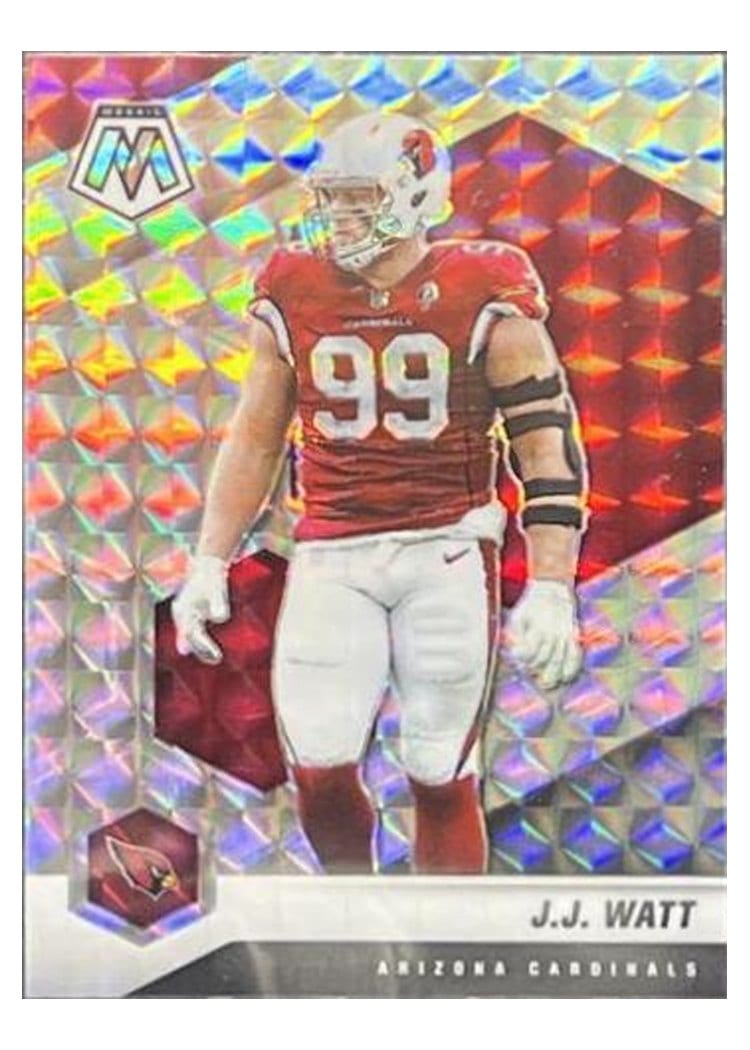 2021 Panini Mosaic Base Set J.J. Watt #12 card
