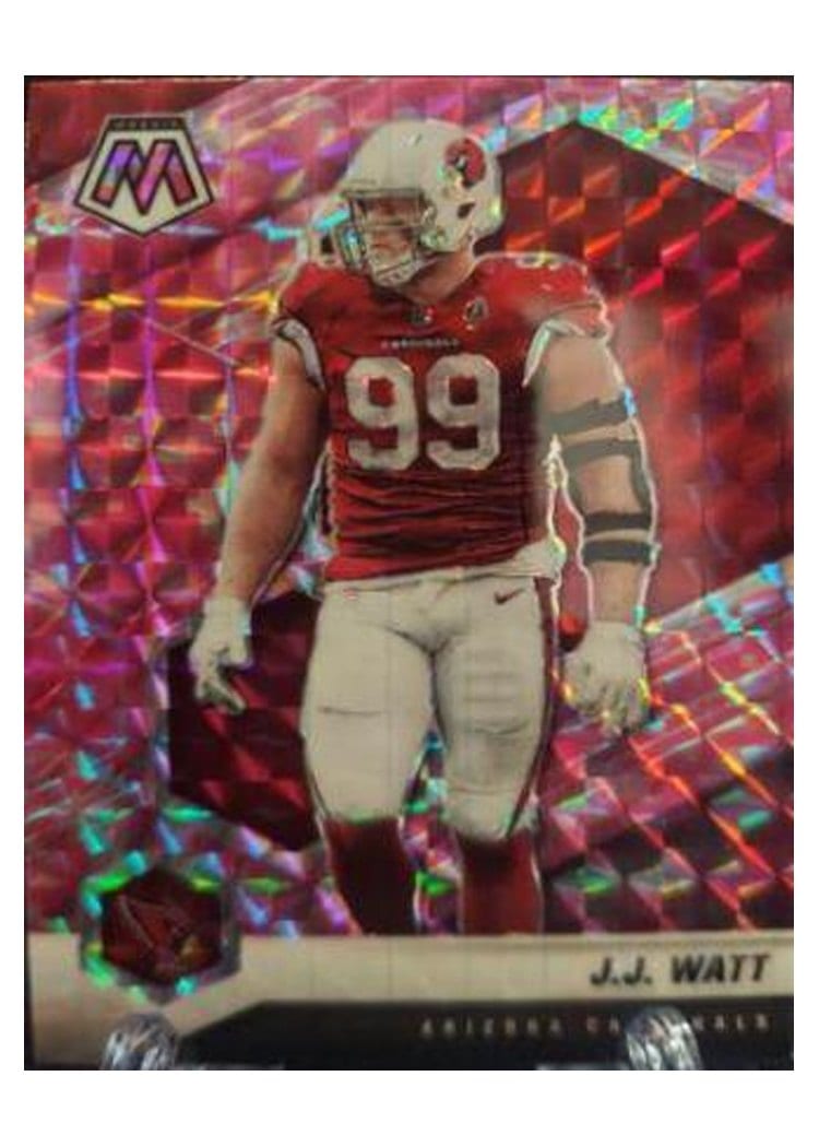 2021 Panini Mosaic Base Set J.J. Watt #12 card