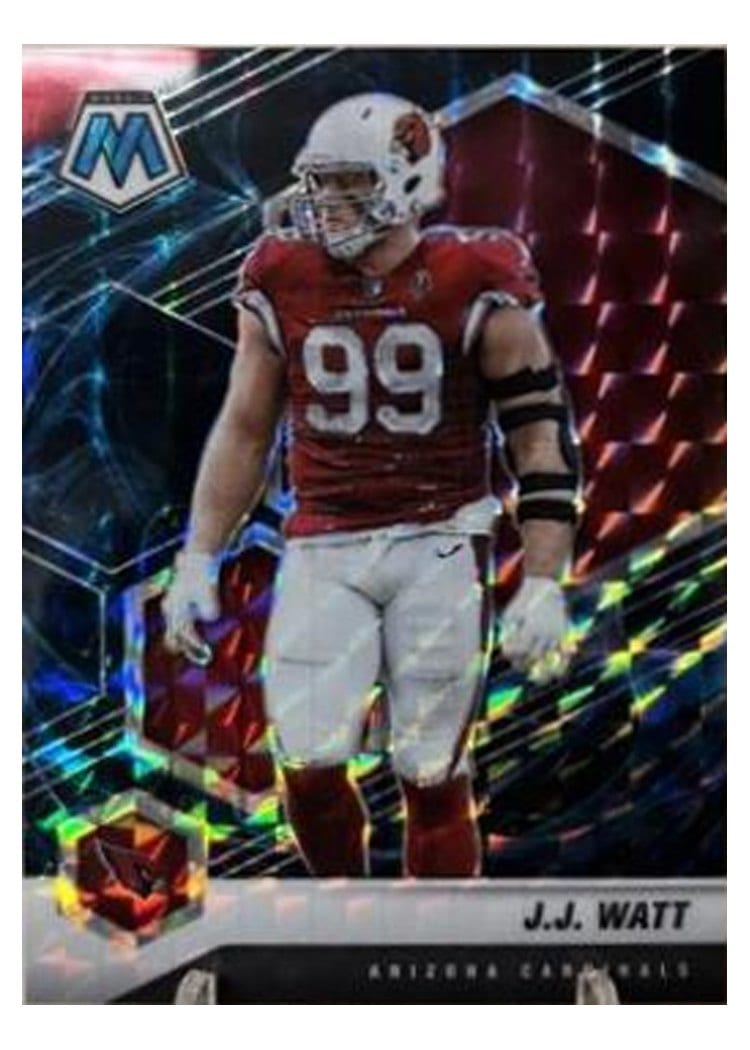 2021 Panini Mosaic Base Set J.J. Watt #12 card