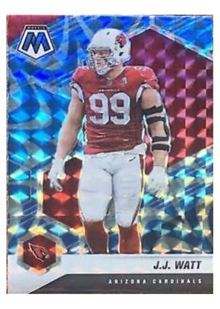 2021 Panini Mosaic Base Set J.J. Watt #12 card