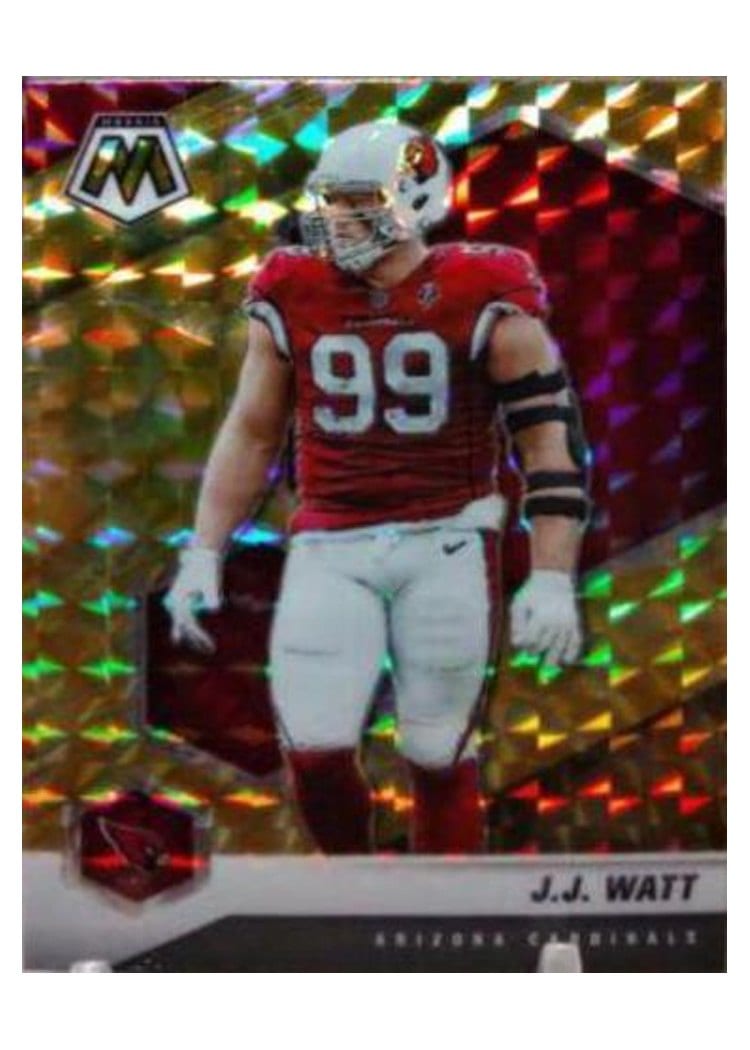 2021 Panini Mosaic Base Set J.J. Watt #12 card