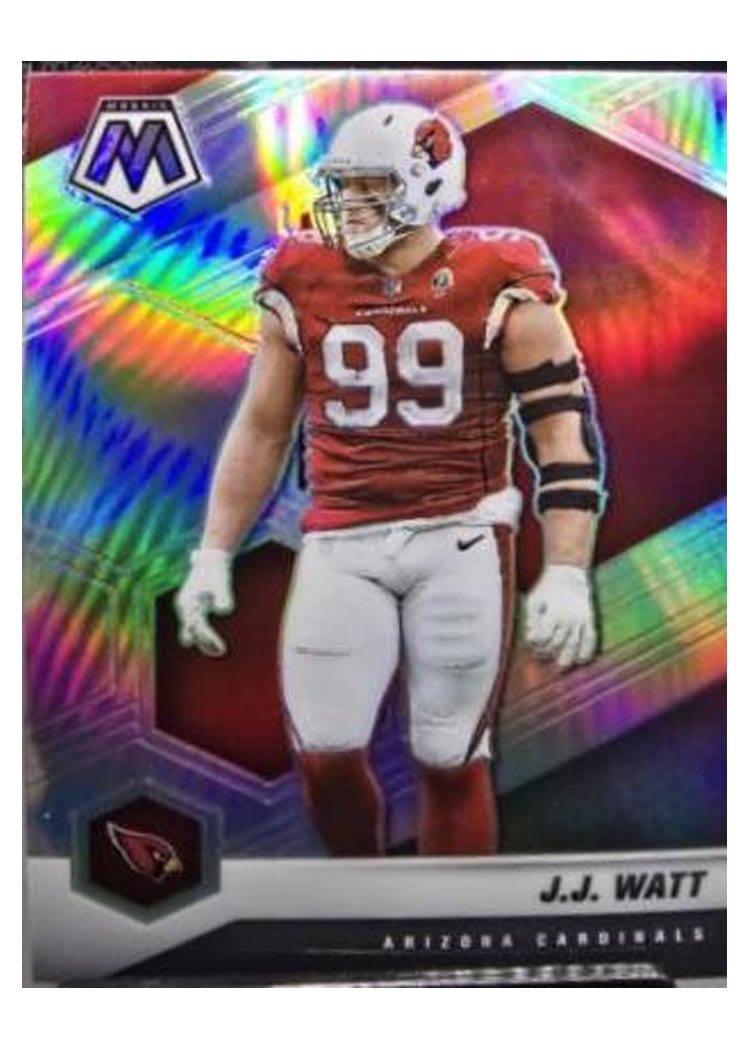 2021 Panini Mosaic Base Set J.J. Watt #12 card