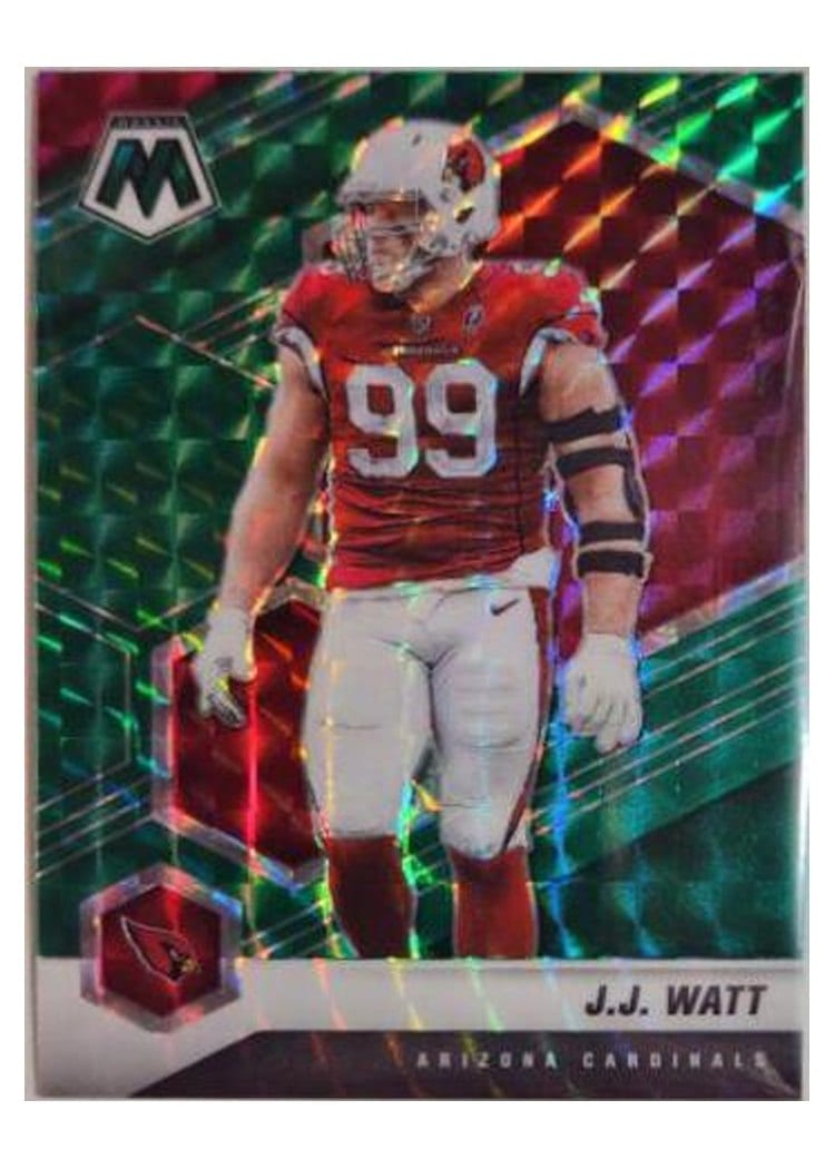 2021 Panini Mosaic Base Set J.J. Watt #12 card