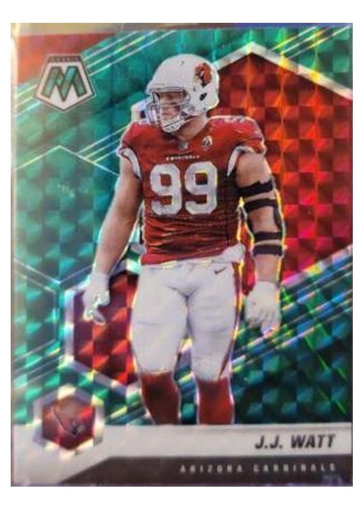 2021 Panini Mosaic Base Set J.J. Watt #12 card