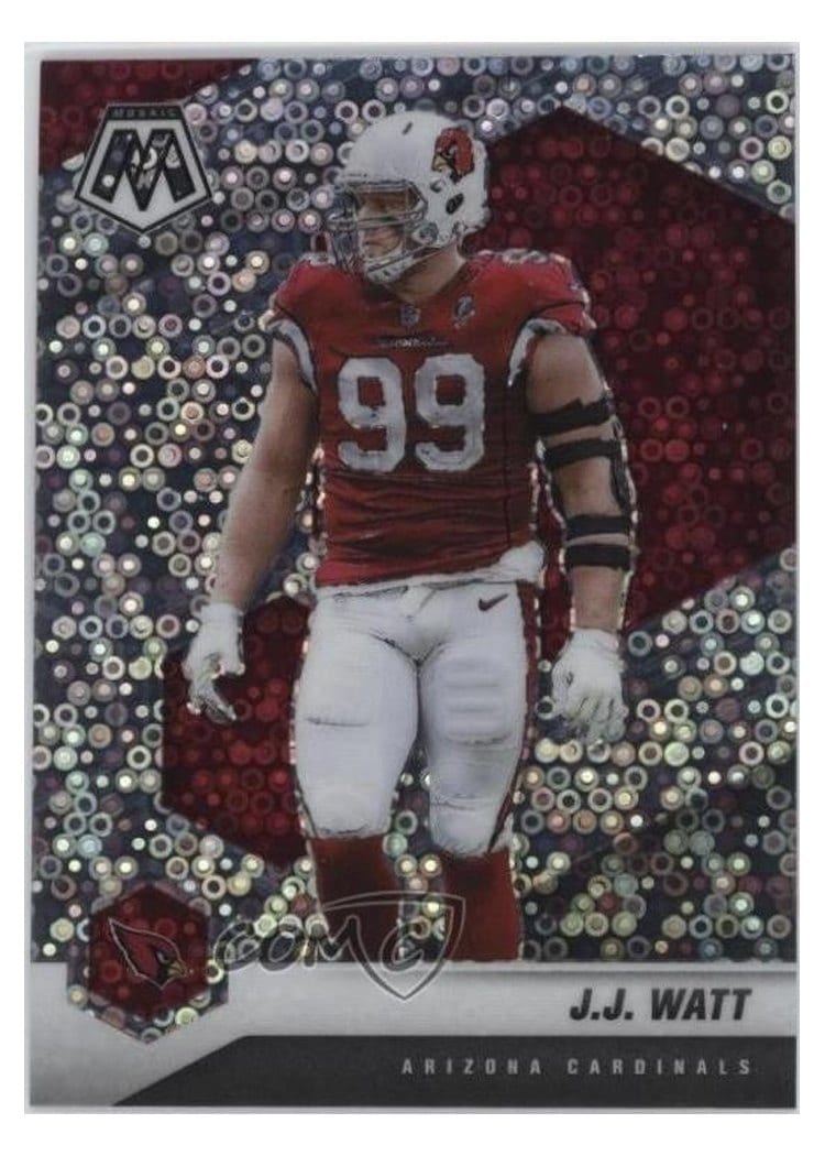 2021 Panini Mosaic Base Set J.J. Watt #12 card