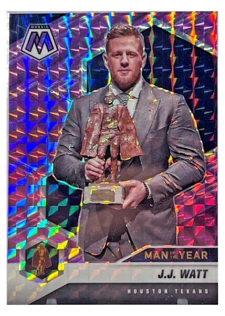 2021 Panini Mosaic Base Set J.J. Watt #272 card