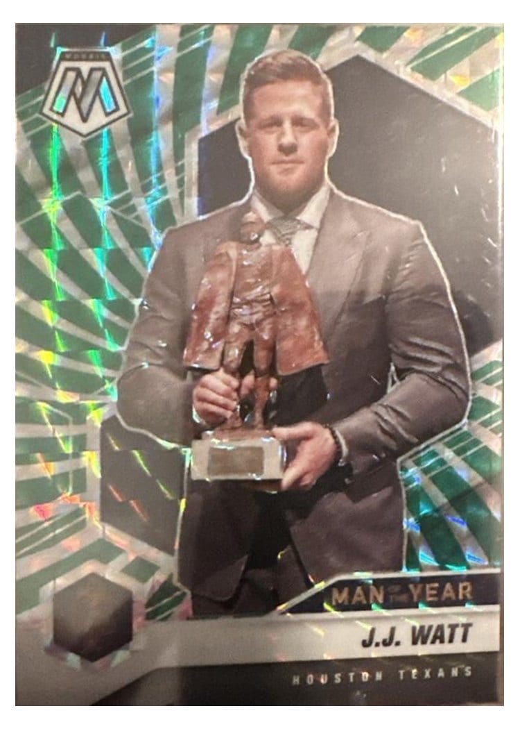 2021 Panini Mosaic Base Set J.J. Watt #272 card