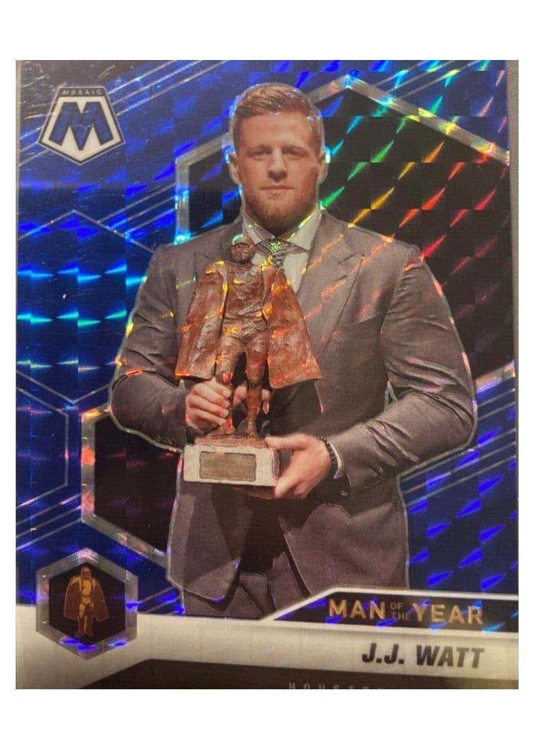 2021 Panini Mosaic Base Set J.J. Watt #272 card