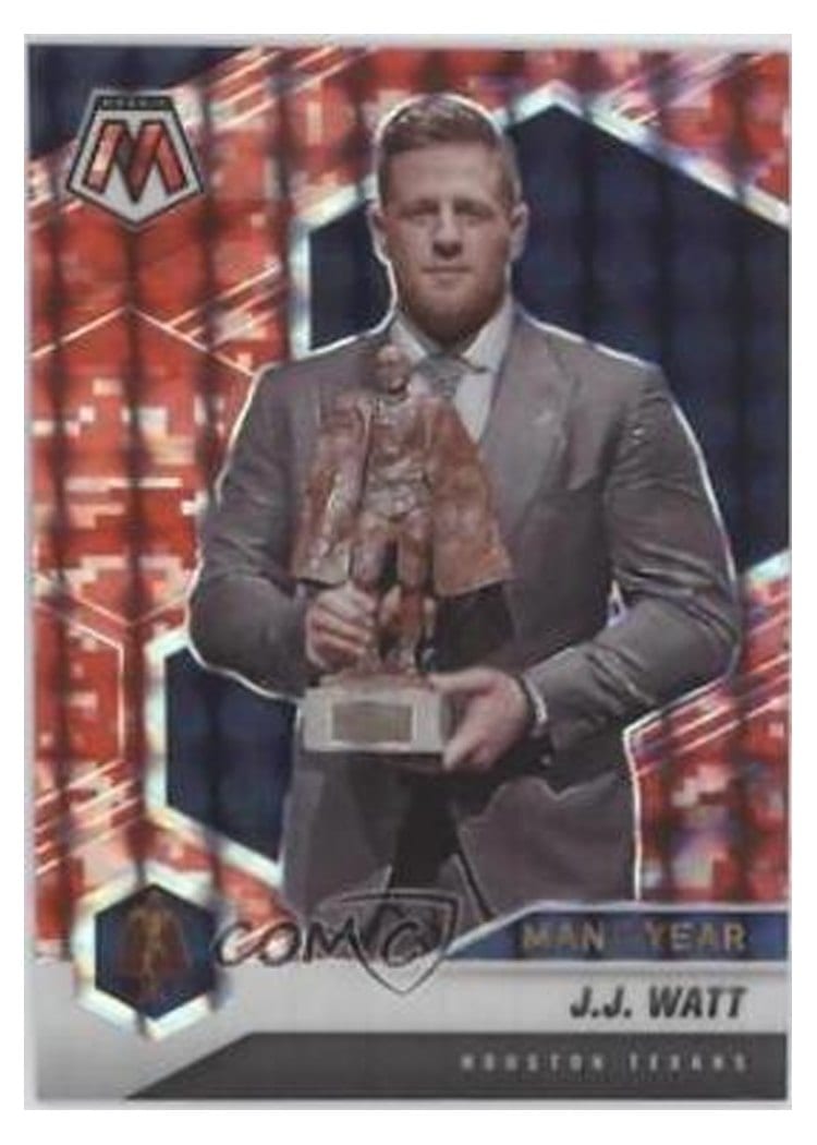 2021 Panini Mosaic Base Set J.J. Watt #272 card