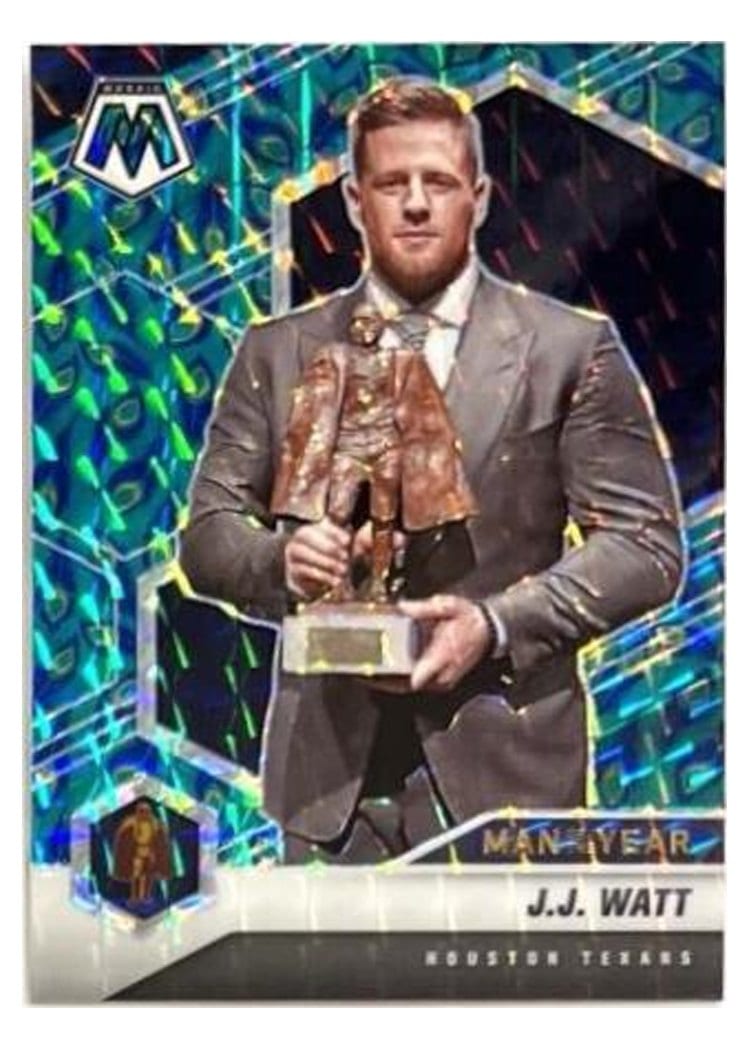 2021 Panini Mosaic Base Set J.J. Watt #272 card