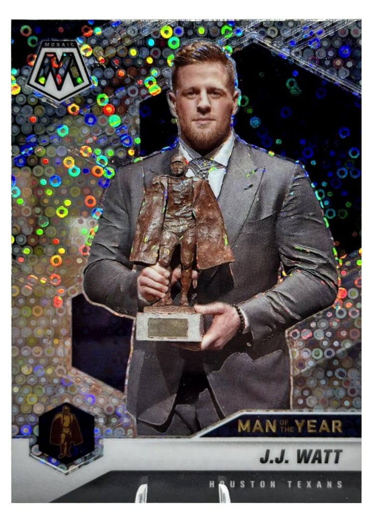 2021 Panini Mosaic Base Set J.J. Watt #272 card