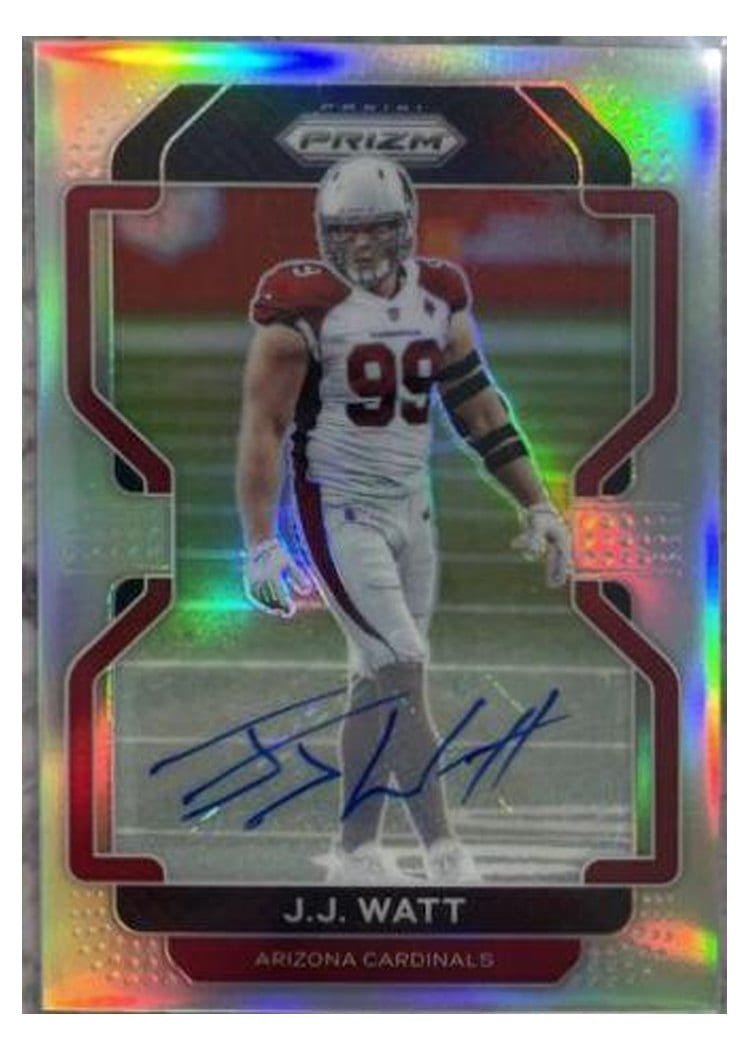 2021 Panini Prizm Base Set J.J. Watt #79 card