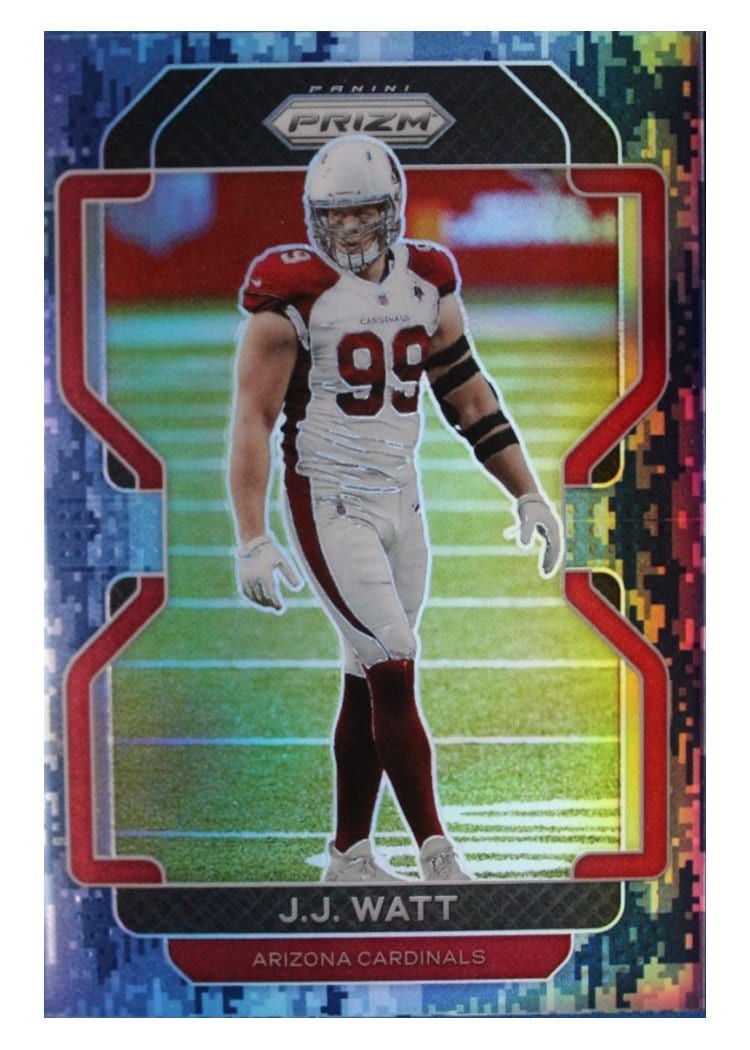 2021 Panini Prizm Base Set J.J. Watt #79 card