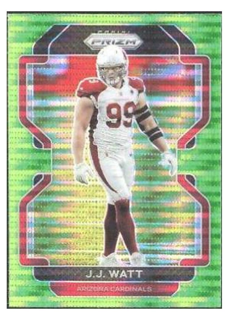 2021 Panini Prizm Base Set J.J. Watt #79 card
