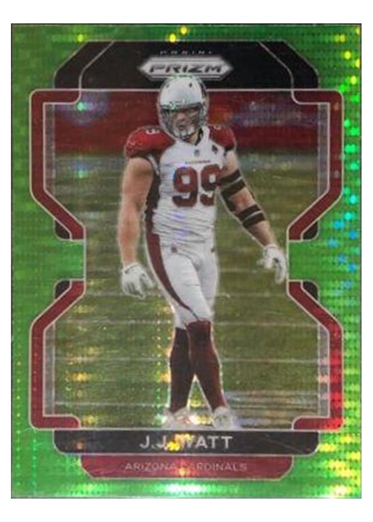 2021 Panini Prizm Base Set J.J. Watt #79 card