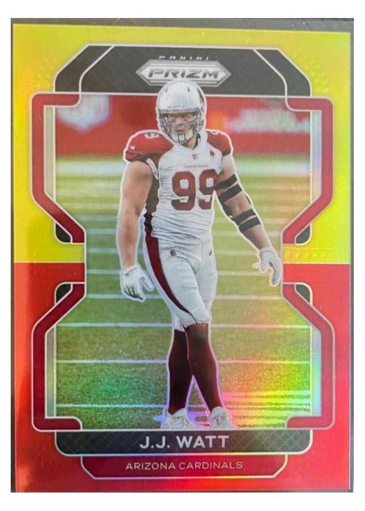 2021 Panini Prizm Base Set J.J. Watt #79 card