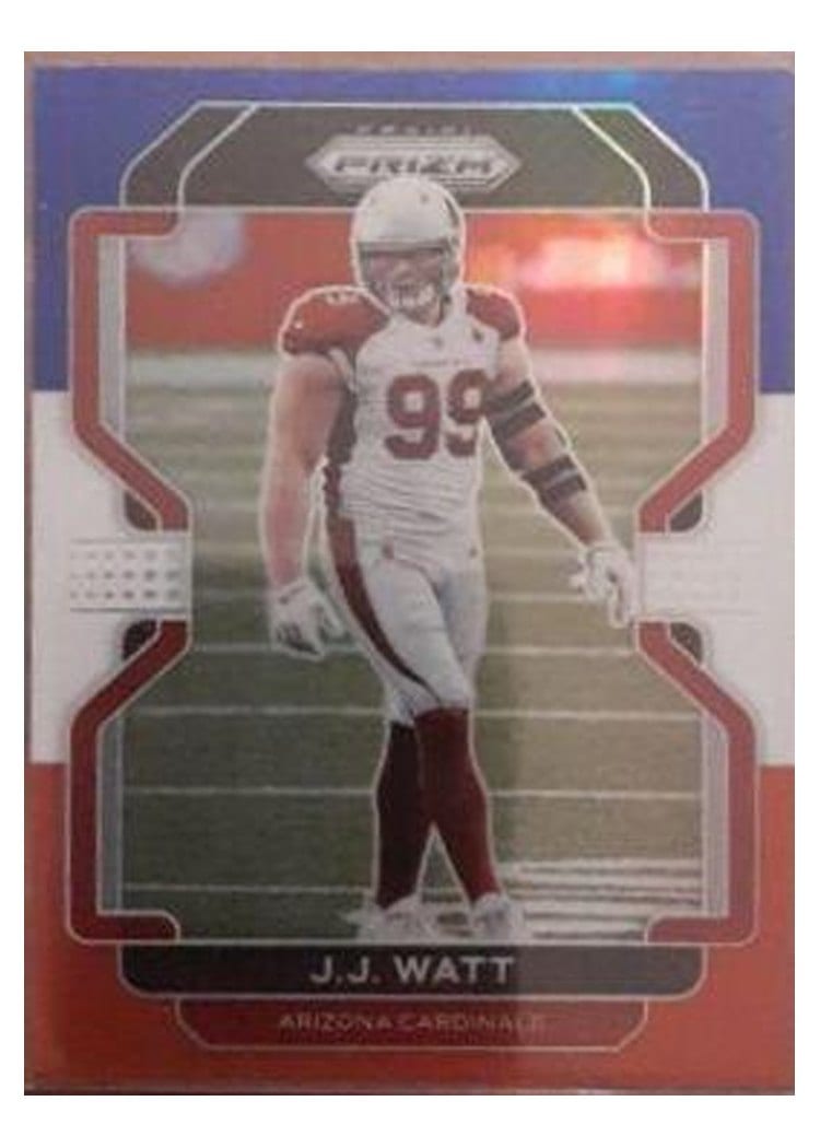 2021 Panini Prizm Base Set J.J. Watt #79 card