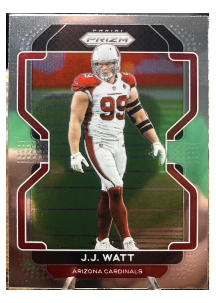 2021 Panini Prizm Base Set J.J. Watt #79 card