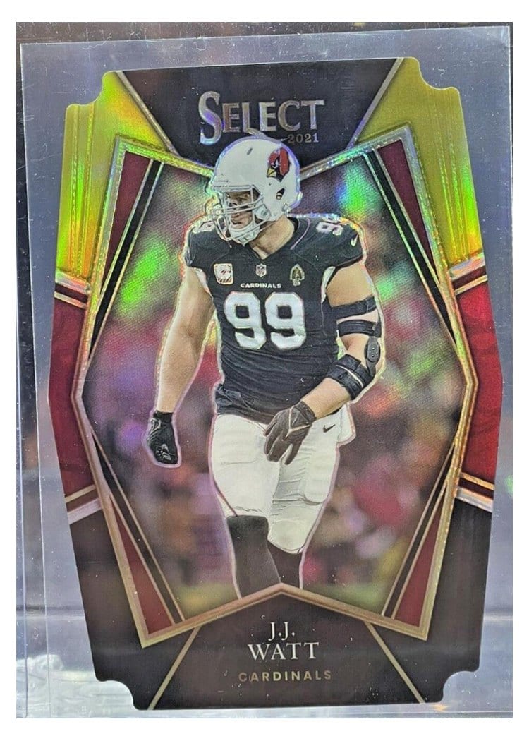 2021 Panini Select Base Set J.J. Watt #103 card
