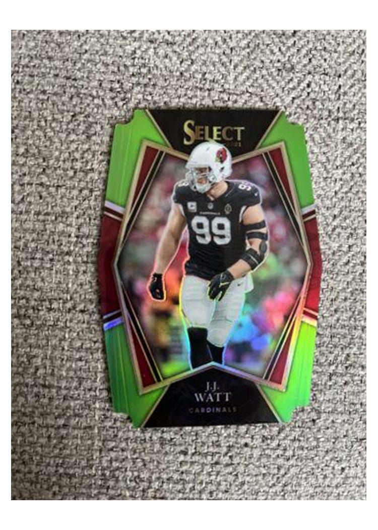 2021 Panini Select Base Set J.J. Watt #103 card