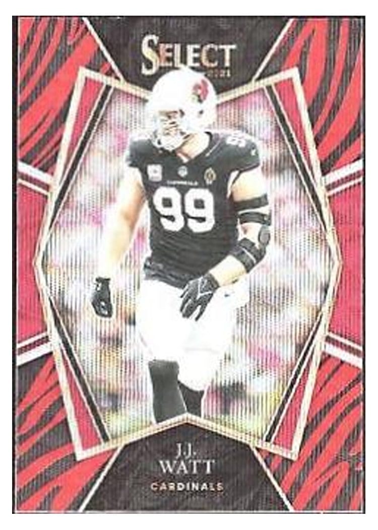 2021 Panini Select Base Set J.J. Watt #103 card