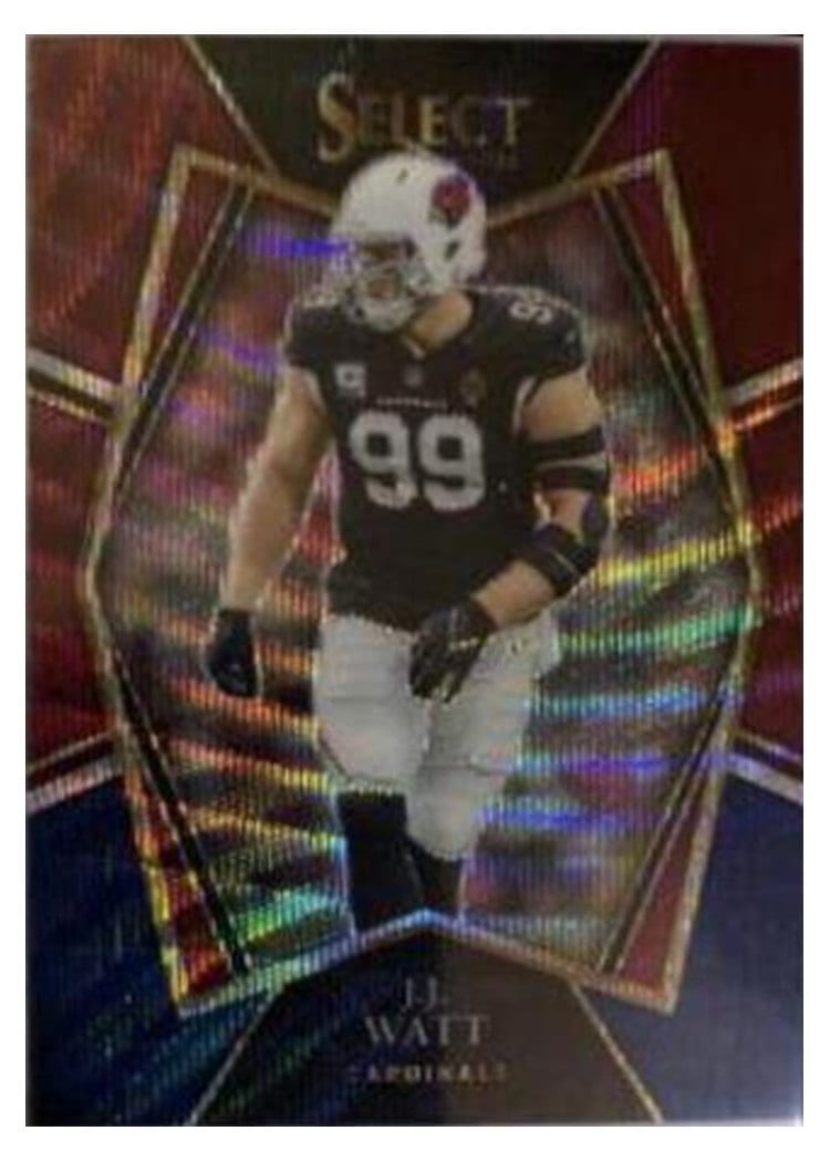 2021 Panini Select Base Set J.J. Watt #103 card