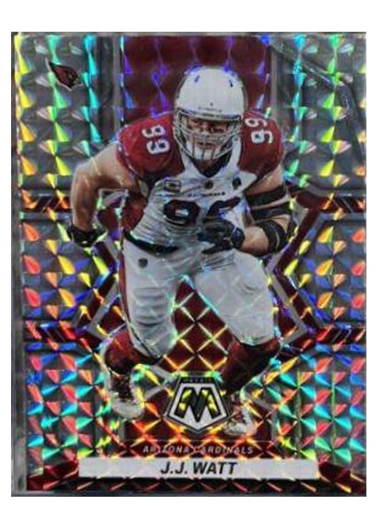 2022 Panini Mosaic Base Set J.J. Watt #4 card
