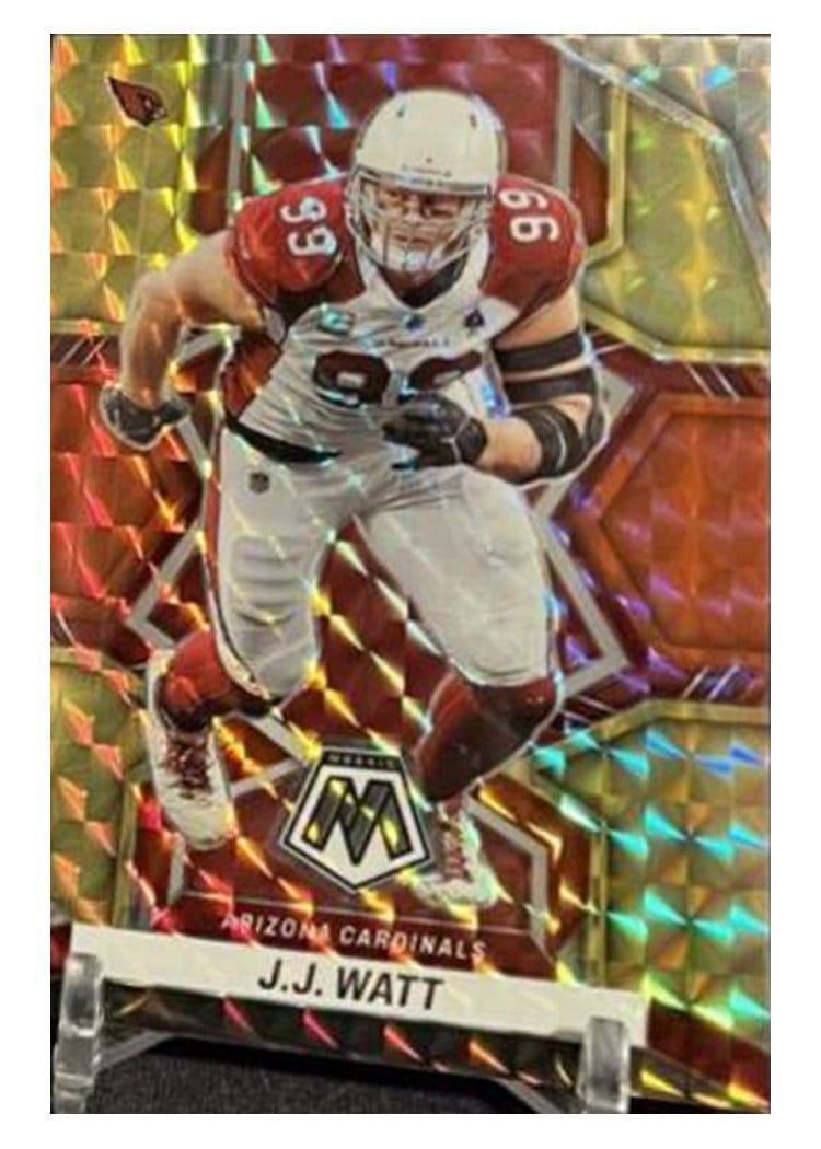2022 Panini Mosaic Base Set J.J. Watt #4 card