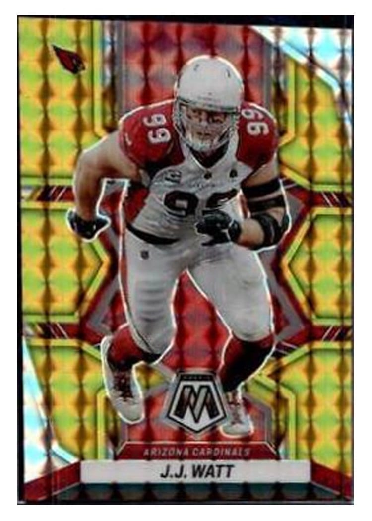 2022 Panini Mosaic Base Set J.J. Watt #4 card