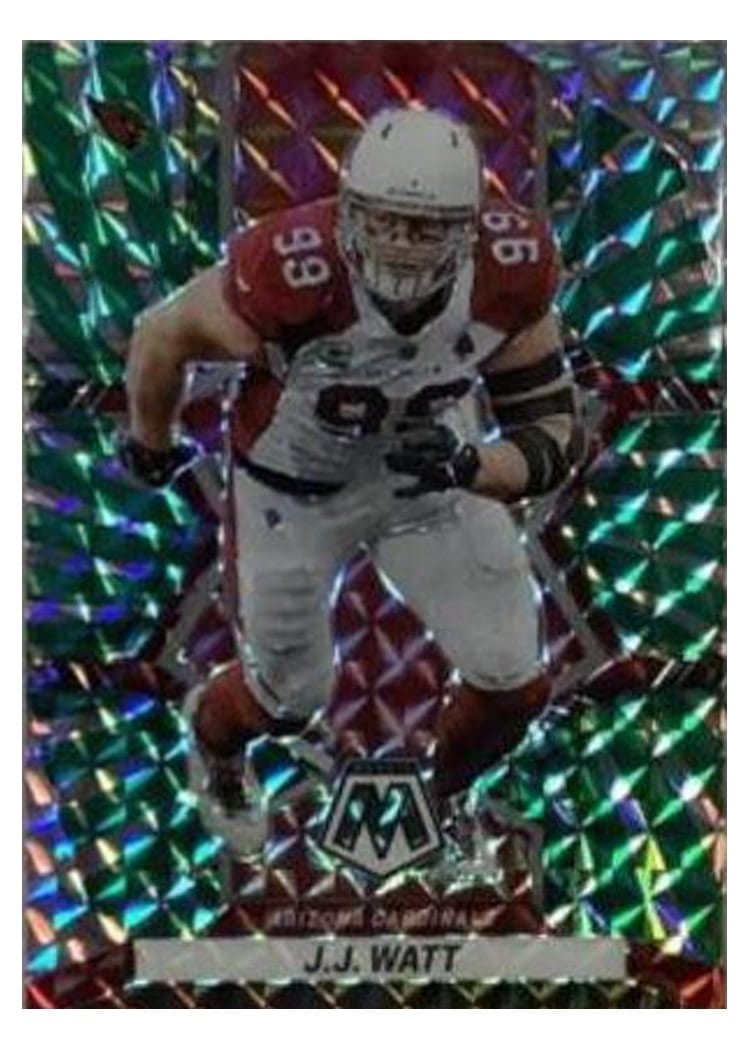 2022 Panini Mosaic Base Set J.J. Watt #4 card