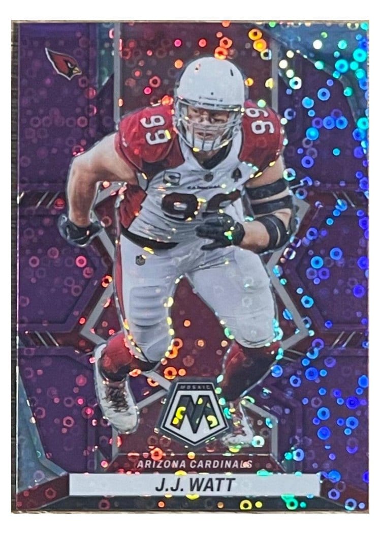 2022 Panini Mosaic Base Set J.J. Watt #4 card