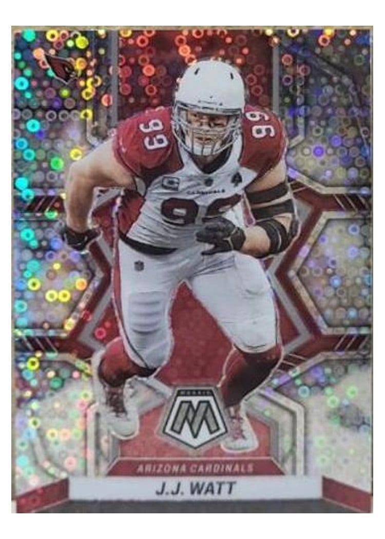 2022 Panini Mosaic Base Set J.J. Watt #4 card