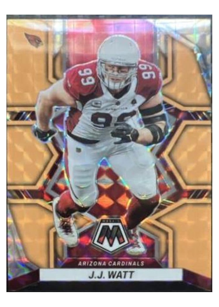2022 Panini Mosaic Base Set J.J. Watt #4 card