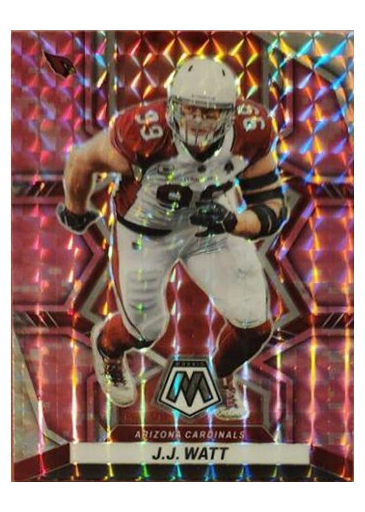 2022 Panini Mosaic Base Set J.J. Watt #4 card
