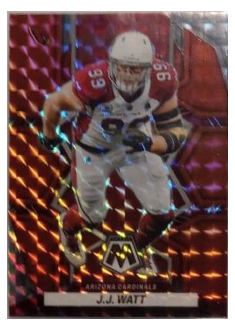 2022 Panini Mosaic Base Set J.J. Watt #4 card