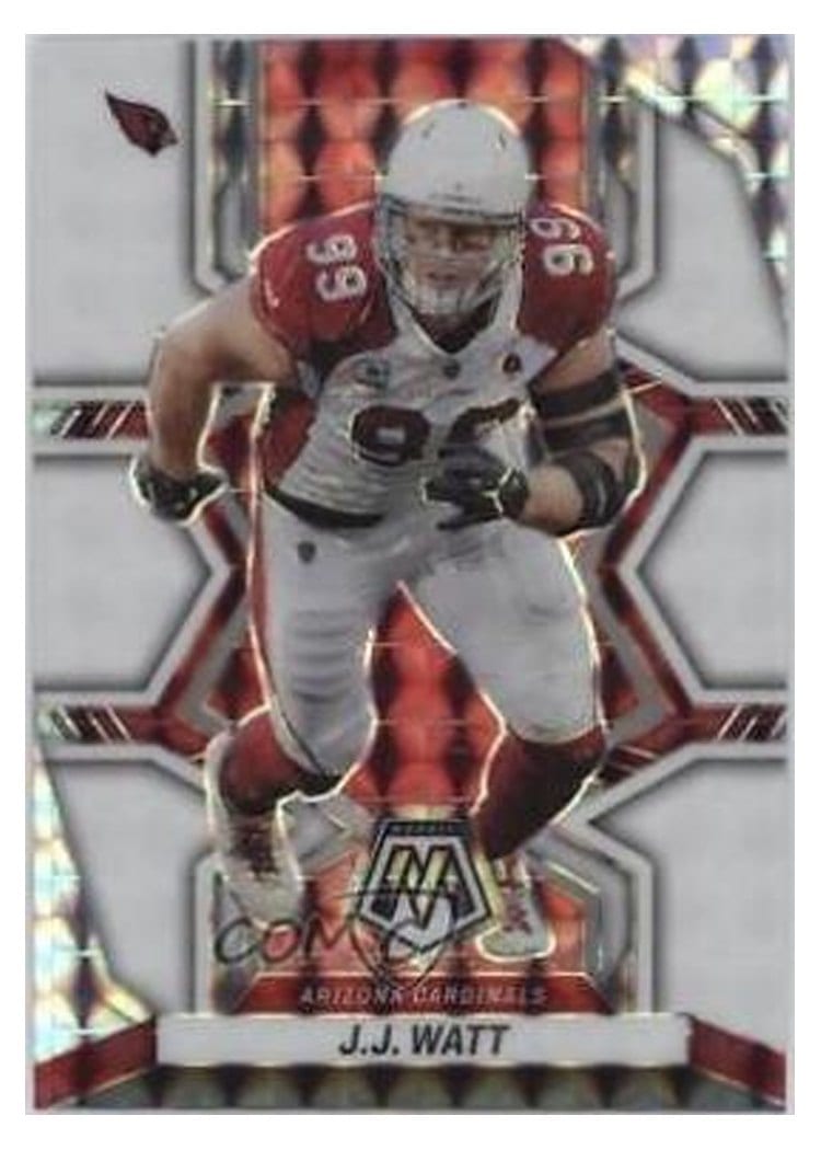 2022 Panini Mosaic Base Set J.J. Watt #4 card
