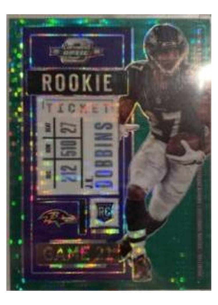 2020 Panini Contenders Optic Base Set J.K. Dobbins #74 card