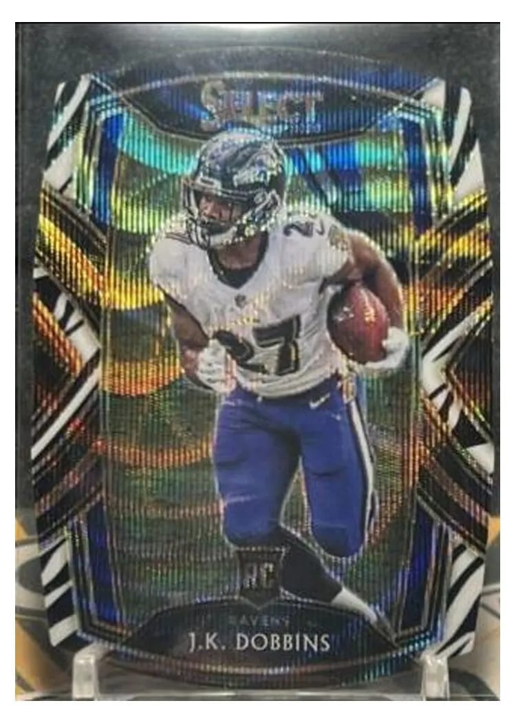 2020 Panini Select Base Set J.K. Dobbins #252 card