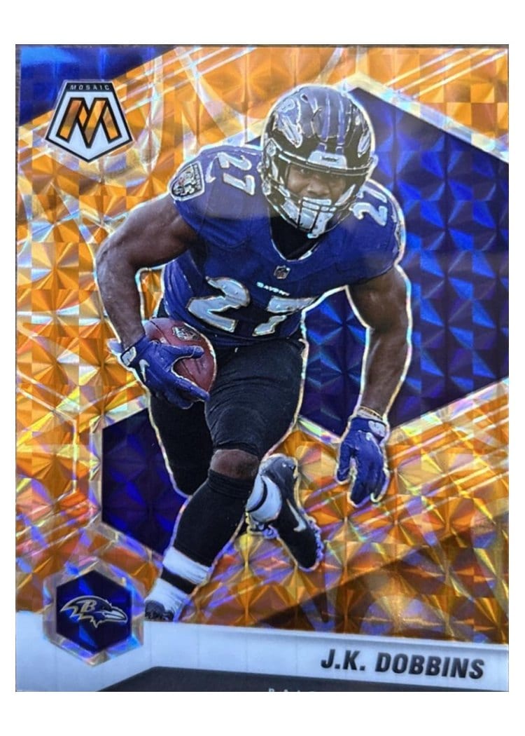 2021 Panini Mosaic Base Set J.K. Dobbins #20 card