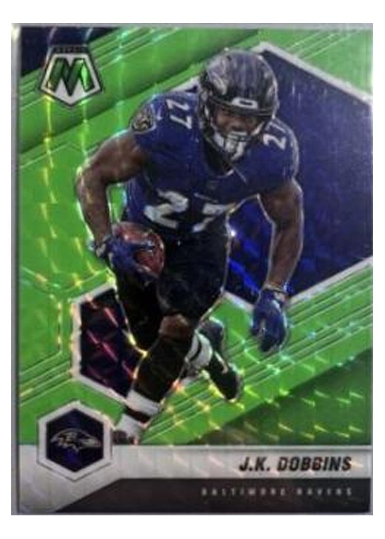 2021 Panini Mosaic Base Set J.K. Dobbins #20 card