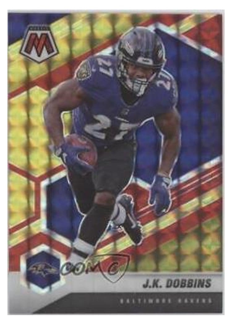 2021 Panini Mosaic Base Set J.K. Dobbins #20 card