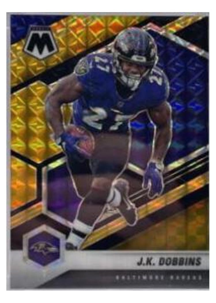 2021 Panini Mosaic Base Set J.K. Dobbins #20 card
