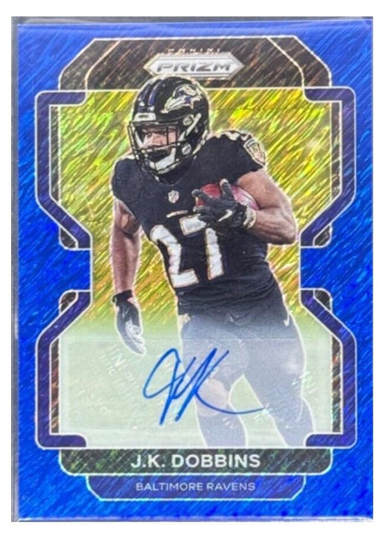 2021 Panini Prizm Base Set J.K. Dobbins #283 card