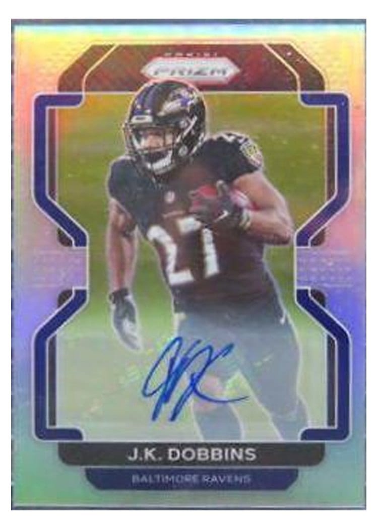 2021 Panini Prizm Base Set J.K. Dobbins #283 card