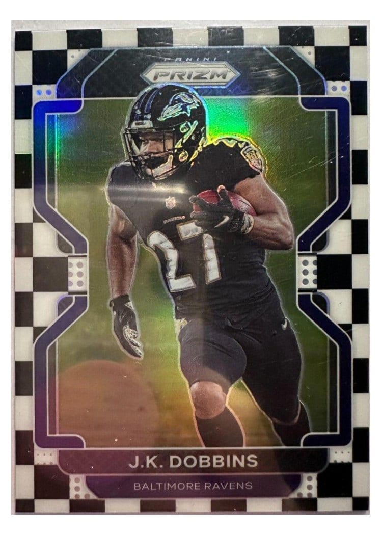 2021 Panini Prizm Base Set J.K. Dobbins #283 card