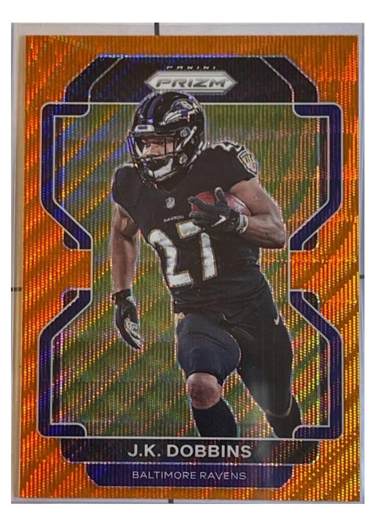 2021 Panini Prizm Base Set J.K. Dobbins #283 card