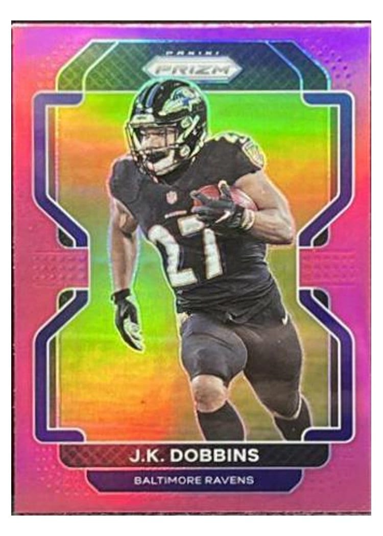 2021 Panini Prizm Base Set J.K. Dobbins #283 card