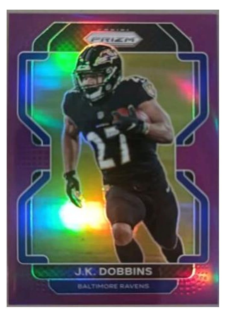 2021 Panini Prizm Base Set J.K. Dobbins #283 card