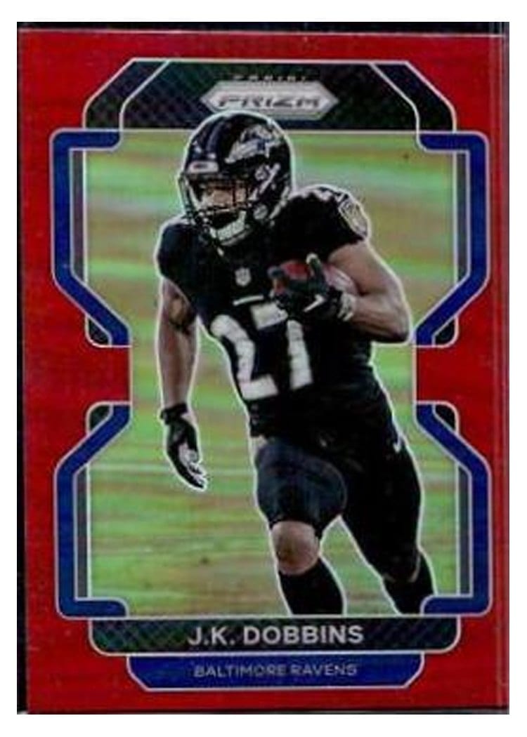 2021 Panini Prizm Base Set J.K. Dobbins #283 card