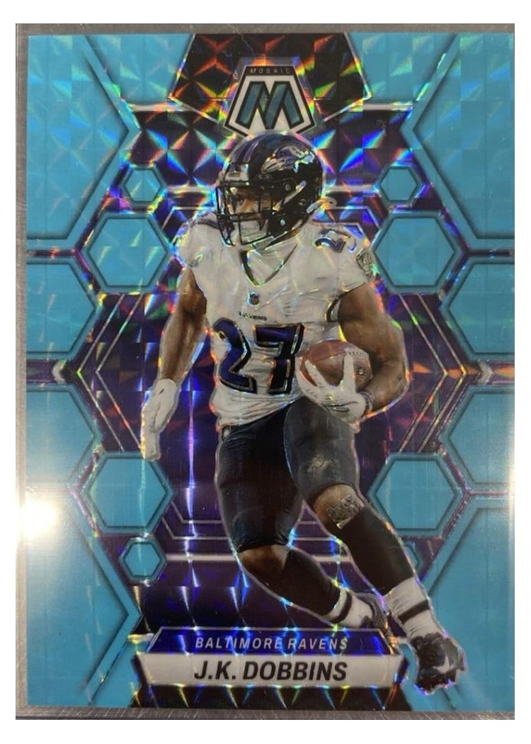 2023 Panini Mosaic Base Set J.K. Dobbins #14 card